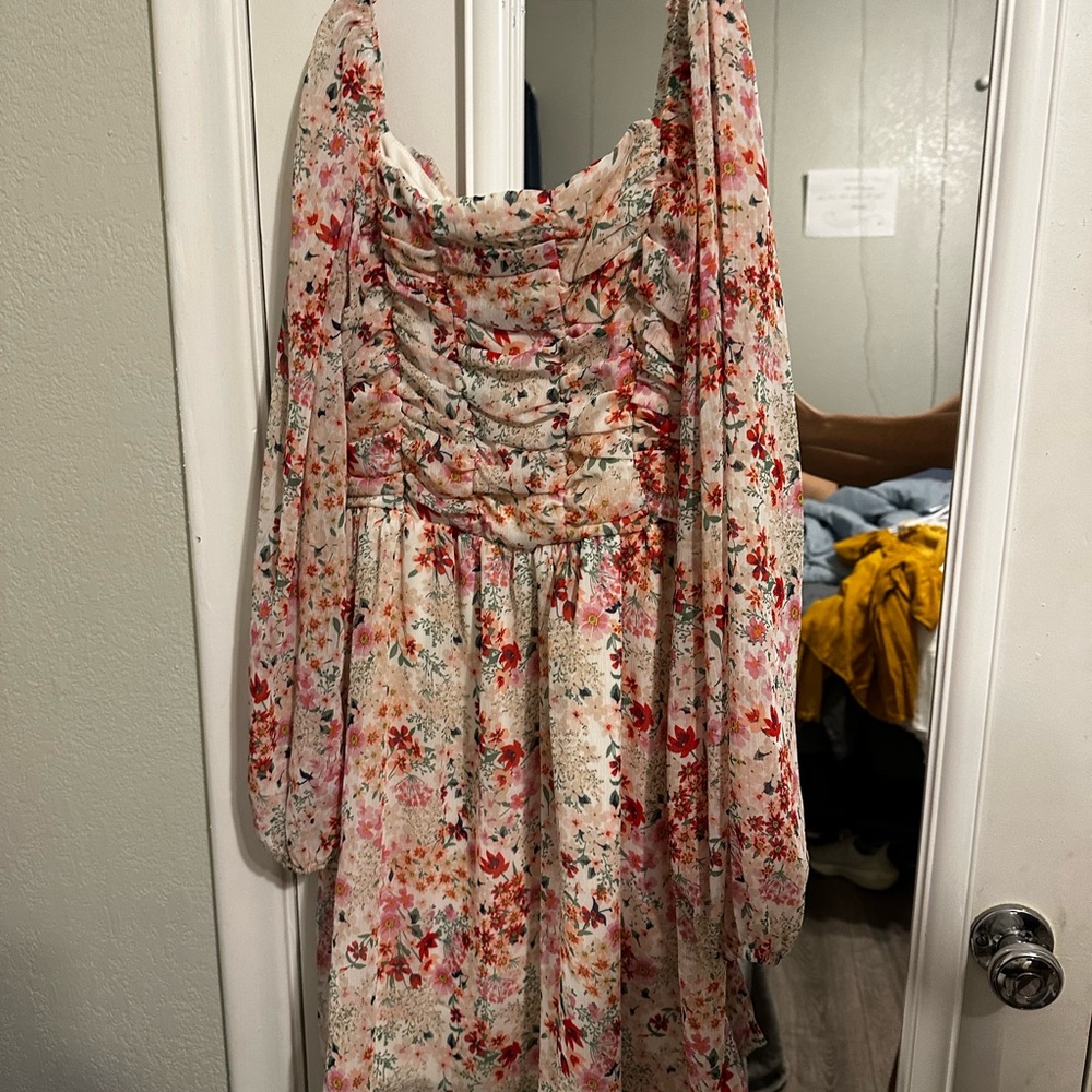 Floral Dress, Size M, Midnight Doll